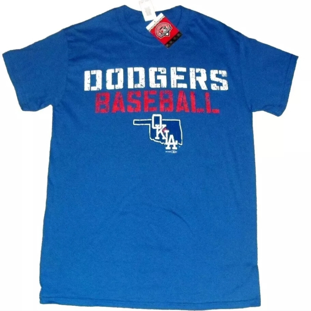 Oklahoma City Dodgers Minor League Baseball Mens T Shirt sz. Small New Tags